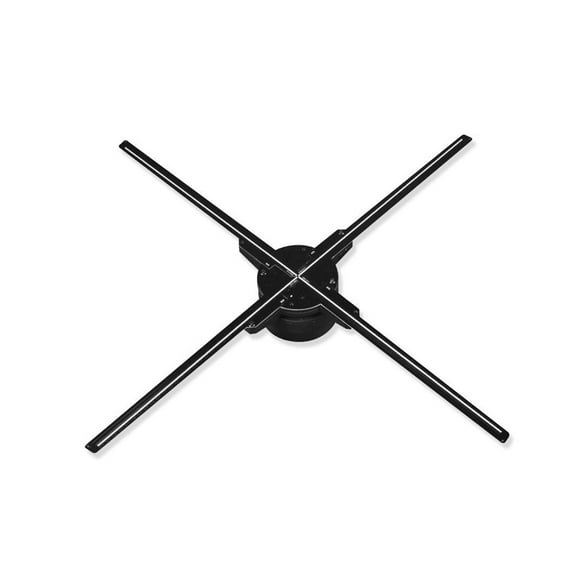 3D Hologram, Holographic Projection Advertising Machine 65 Cm Naked Eye 3D High-definition Rotating Display Fan Party decorations revolving imagination Ideal Advertising Tool