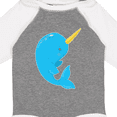 thumbnail image 4 of Inktastic Narwhal Boys or Girls Long Sleeve Baby Bodysuit, 4 of 5