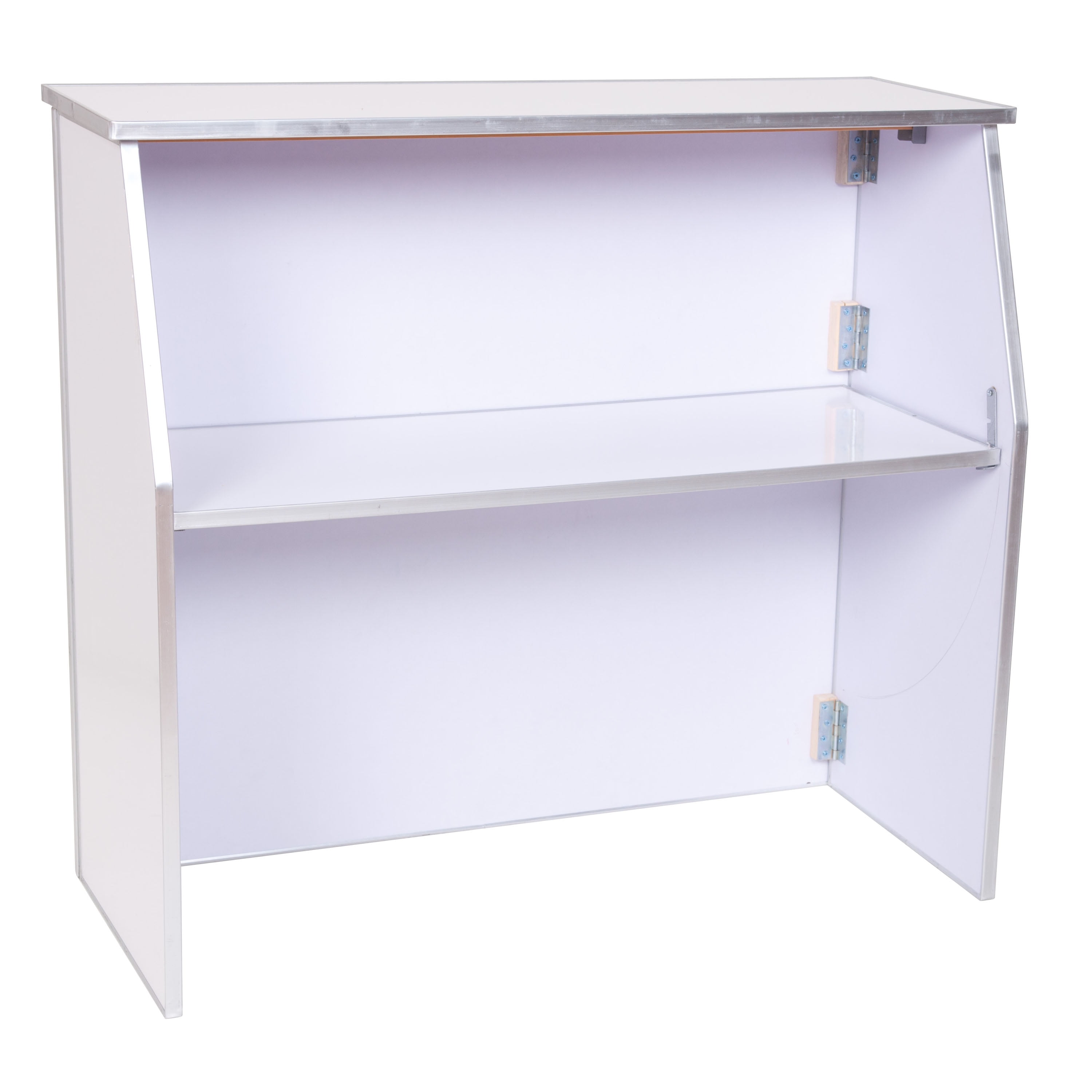 4' WFT Series Portable Bar - White