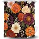 thumbnail image 4 of Cortina de ducha Torich Boho Floral 175 x 200 cm con ganchos de poliéster, 4 of 6