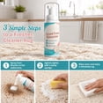 thumbnail image 6 of Kumdkdwn Carpet Foam Cleaner – Portable Stain Remover for Carpets, Upholstery & Rugs (60 ml), 6 of 6
