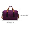 thumbnail image 2 of Bolsa de viaje para hombres y mujeres, bolsa de gimnasio con separación húmeda y seca para deportes, 2 of 9