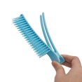 thumbnail image 4 of 2pcs Multi Function Hairdressing Clips Salon Cutting Dying Styling Hair Clips Hair Layering Clip (Small Size Blue), 4 of 6