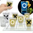 thumbnail image 2 of Juego Shots Gato Mesa Bar Fiesta Bebidas Tic Tac Toe Reunión, 2 of 8