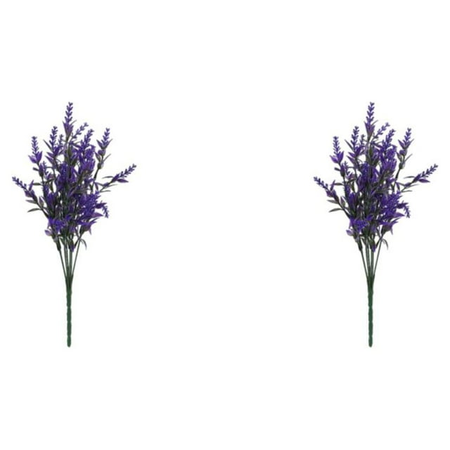 ZheElen 2x Artificial Plant Versatile And Wide Range Of Uses For Any Space Realistic purple 2Set