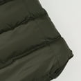 thumbnail image 6 of Lmnyox Puffer Vest for Men Solid Thick Sleeveless Zip Up Vest Outerwear Winter Thermal Hooded Vest with Zip Pocket, 6 of 9