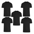 thumbnail image 1 of Playeras De Hombre Manga Corta Pack 5 Piezas Mayoreo Lisas, 1 of 6