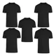 thumbnail image 1 of Playeras De Hombre Manga Corta Pack 5 Piezas Mayoreo Lisas, 1 of 6