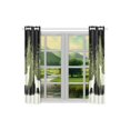 thumbnail image 3 of Mkhert Wild Animals Blackout Window Curtain Kitchen Curtain 26X39 Inch, 2 Panels, 3 of 3