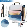 thumbnail image 2 of FORMRS Zipper Binder with Shoulder Strap 2-inch Ring 500 Sheet Capacity File Bag, Abstract Painting, 2 of 5