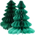 thumbnail image 1 of HEALEEP 2pcs Xmas Honeycomb Tissue Paper Decoration Assorted Color Festive Design for Photographers, 1 of 6