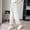 White, variant on Girls Lightweight Crinkled Pants, Elastic High Waist Loose Wide Leg Casual Cropped Trousers with Side Pockets 5-15Y Navy