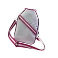 thumbnail image 2 of Moyitang Cover Fits Most Paddle, Racket Pickleball Head Cover Pouch White Pink, 2 of 9