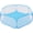 Blue, variant on Small Animals Playpen, Foldable Breathable Mesh Pen for Small Pets