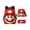 Style-A, variant on 3PCS Backpack Sets – Funny Video Game Character Backpacks – Super Brothers Plumber School Bag for Student Back to School