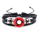 thumbnail image 1 of Pulsera de Metal de NARUTO para niños, accesorio de Cosplay de Sharingan, figura de Anime, Uzumaki, Kakashi, Nube Roja, juguete genial, regalo Kawaii, 1 of 5