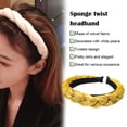 thumbnail image 3 of Hair Hoop Elegant Style Vintage Adjustable Headband Comfortable Wearing Braid Pattern Exquisite Workmanship Wide Simple Headwear, 3 of 7