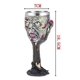 thumbnail image 3 of Copa de vino de calavera de acero inoxidable MACHAO estilo retro para fiesta o bar, 3 of 4