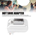 thumbnail image 3 of Adaptador De Zapatos En Caliente, Compatible Con NEX 3 C3 F3 NEX 5 5N 5R 5C 5T Cámaras, Con Toque De Metal Circular Para Una Señal De Flash Confiable, Para Linternas De Ni Kon Fu, 3 of 7