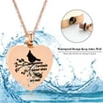 thumbnail image 5 of Cardinals Appear When Angels Are Near Print Heart Urn Pendant Memory Necklace for Cremation Ashes Holder Memorial Jewelry, 5 of 5