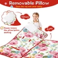 thumbnail image 3 of Pioneer Flower Floral Print Pattern Toddler Nap Mats for Kids Preschool,Sleeping Mat Bag or Kids,Toddler Sleeping Bag,Toddler Nap Mat or Daycare, 3 of 6