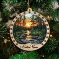 thumbnail image 2 of Customized Tree Suncatcher River, River Ornament, River Decor, River for Trees - 2094TG8 DqvEqm (River 3), 2 of 4