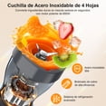 thumbnail image 2 of Licuadora Portátil HoninJoy Personal De 650W Con Vaso Molinillo Y 2 Vasos Portátiles, 2 of 9