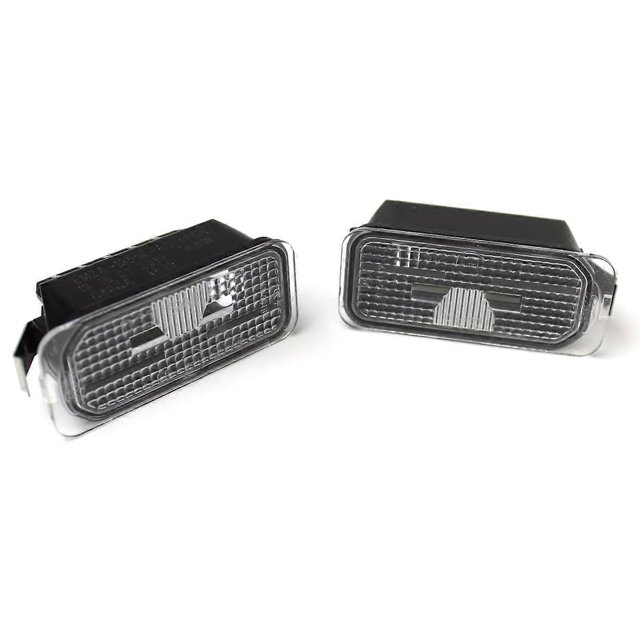 2Pcs Rear License Plate Lighting License Plate Light for Ford Focus Galaxy Kuga 6M2A-13550AA, 6M2A13