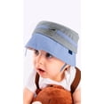 thumbnail image 2 of Little Cartoon Car Fancy Design -Kids Fedora Hat 4-8 Years (Denim), 2 of 2