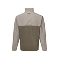 thumbnail image 2 of Drake Men's MST Refuge Eqwader Quarter Zip Sweatshirt Mud Brown 2XL, 2 of 2