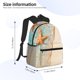 thumbnail image 2 of Disketp Starfish On The Sand Beach Mochila Ligera Clásica con Múltiples Bolsillos, Mochila Casual para Hombre y Mujer, Ideal para Escuela, Trabajo y Viajes, 2 of 6