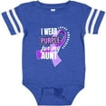 thumbnail image 3 of Inktastic I Wear Purple for My Aunt Lupus Awareness Boys or Girls Baby Bodysuit, 3 of 5