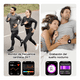 thumbnail image 3 of Reloj Inteligente Mujer, Smartwatch, Llamada, Asistente Voz Belug, Negro, 3 of 5