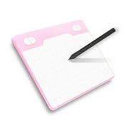 Angle View: Irfora 10moons T503 Digital Art Graphics Drawing Tablet 6 x3.9 inches Ultralight Art Creation Sketch with Battery-free S