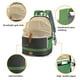 thumbnail image 2 of sweethay de transporte para mascotas de gran capacidad para acampar, hacer senderismo, viajar, portátil, bolso de hombro ajustable, Suministros para gatos S sweethay PT004664-01, 2 of 6