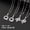 #09 QQRR, variant on 4Pcs Diamond Initial Letter Necklace for Women Men Silver Alphabet Crystal Zircon Pendant Name Necklace Charms Trendy Jewelry Gift for Women
