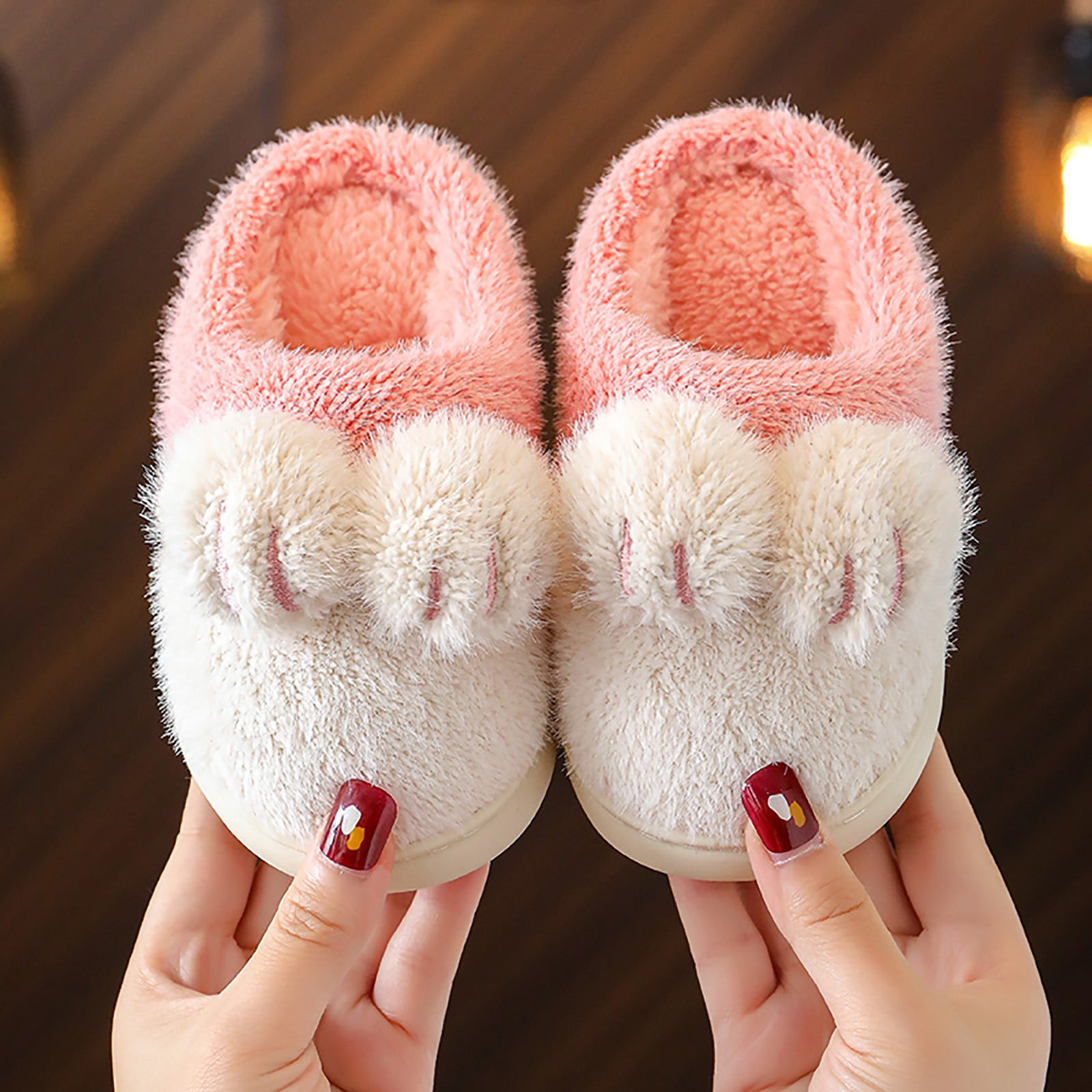 Funny Cat Fuzzy Slippers For Women,bedroom Fluffy Slippers House Shoes,cute  Animal Indoor And Outdoor Slippers,kawaii Slippers,soft Non-slip,cat Gifts  | Fruugo NO