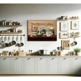 thumbnail image 2 of Country Kitchen Food Still Life Canvas Wall art Vintage Rustic Farmhouse This Kitchen Offers Food Love and Joy Painting Picture Wall Decor Poster Print Artwork for Dining Room Home Decoration, 2 of 6