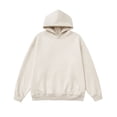 thumbnail image 2 of Plain Hoodies for Men 2025 Fall Winter Long Sleeve Essentials Hooded Sweatshirt with Pockets Pullover Mens Hoodies, 2 of 5