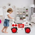 thumbnail image 3 of 6V Battery Powered Electric Quad,Kids Ride On ATV,Forward/Reverse Switch, Rear Wheeler Motorized Ride On Mini Vehicle Car for Toddlers Boys Girls,White, 3 of 7