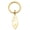 Moon-G, variant on Stainless Steel North Star Crescent Moon Octagram Pendant Keychain, Key Ring, Daily Wear & Handbag Ornament Accessory (Eight-pointed star-S)