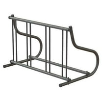 Madrax Bike Rack,1-Sided,4-Bike,48 in.,Silver QS-GR114-G
