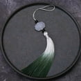 thumbnail image 4 of keyasia Manual Fan Peacock Feather Hand Fan, Japanese Folding Fan for Dancing Performance, Embroidery Chinese Fan for Women Gifts Wall Decoration Elegant, 4 of 4