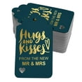 thumbnail image 1 of Inkdotpot Real Gold Foil Hugs And Kisses From The New Wedding Tags Favor Hang Paper Tags 100 Pieces, 1 of 6