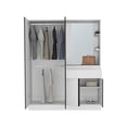 thumbnail image 4 of Kamelot Armoire With Double Doors, Hanging Rod And Interior Shelves, 4 of 8