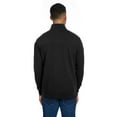 thumbnail image 2 of Ripple Fleece Snap Pullover - BLACK - 2XL, 2 of 3