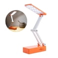 thumbnail image 4 of Luz De Mesa Naranja 12 Led Plegable Usb Recargable Con 2 Brillo De Iluminación Lámpara De Lectura De Escritorio Lámpara De Noche Para Biblioteca De Oficina En Casa Scienceny HA016182-00, 4 of 7