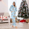 thumbnail image 5 of joogoo Gingerbread Man Snowflake Unisex Adults Onesies Pajamas Jumpsuits L, 5 of 7