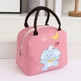 thumbnail image 5 of 100Fens Insulated Lunch Bags Bento Bags Cute Lunch Tote Bag Small Cooler Bags Waterproof Cartoon Lunch Box Bag for Work Picnic, 5 of 6