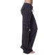 thumbnail image 1 of Jumpingount Pantalones de Yoga para mujer, pantalones con cordón, pantalones deportivos de pierna ancha de poliéster elástico, pantalones de chándal de Prendas para la parte inferior del cuerpo XS Jumpingount AP012113-01, 1 of 5
